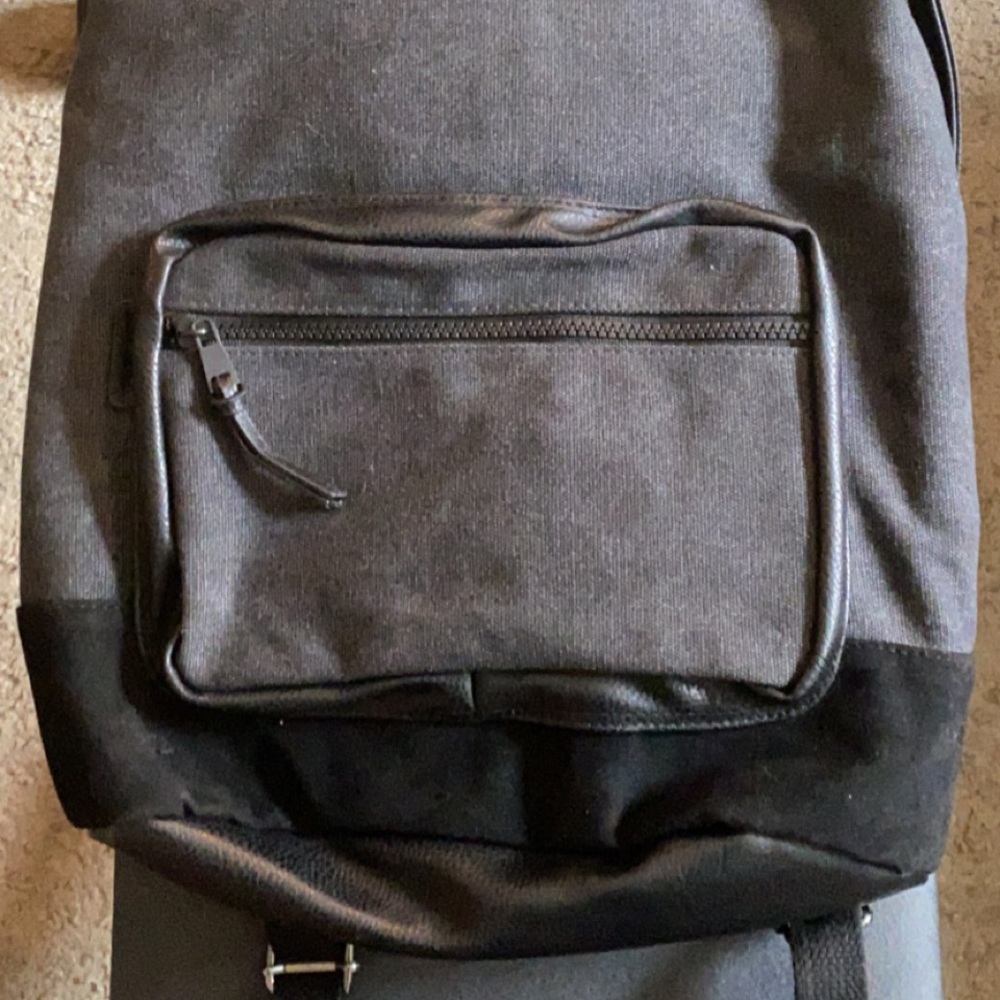 Faux Leather Backpack - Picture 3 of 4